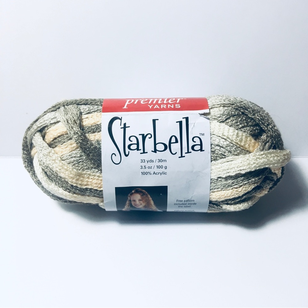 Premier Yarns Starbella Yarn Wheat Fields Color 13 Lot S1924 2012-03 Ombre 33yds
